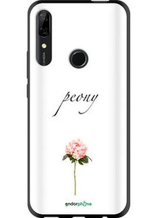 Чехол на huawei p smart z пион "4366b-1704-2448"