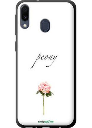 Чехол на samsung galaxy m20 пион "4366b-1660-2448"
