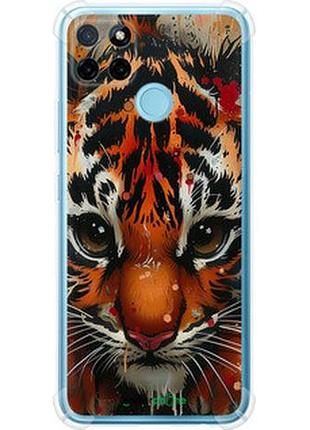 Чехол на realme c21y mini tiger "6052sp-2472-2448"