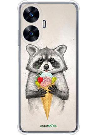 Чохол на realme c55 єнотик з морозивом "4602sp-2992-2448"