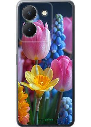Чохол на vivo y36 5g весняні квіти "6058u-3135-2448"