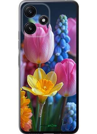 Чехол на xiaomi poco m6 pro 5g весенние цветы "6058u-3859-2448"