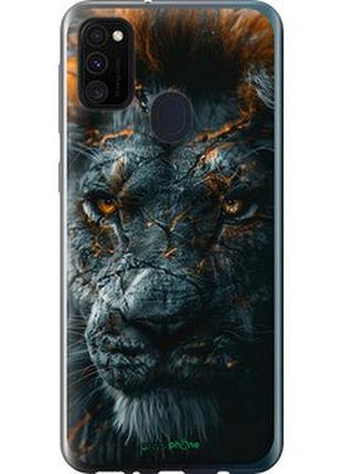 Чохол на samsung galaxy m21 m215f плам'яний лев "6153u-2016-2448"