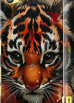 Чехол на sony xperia z5 compact e5823 mini tiger "6052m-322-2448"