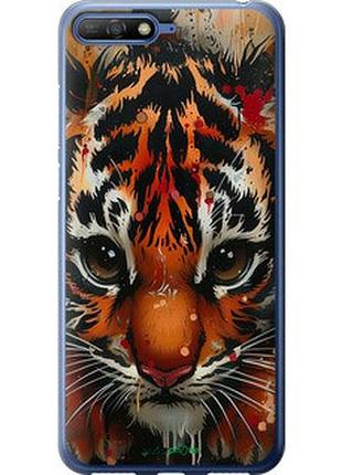 Чехол на huawei y6 2018 mini tiger "6052t-1637-2448"