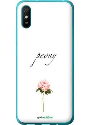 Чехол на xiaomi redmi 9a пион "4366u-2034-2448"