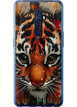 Чехол на oppo reno 2 mini tiger "6052u-1864-2448"
