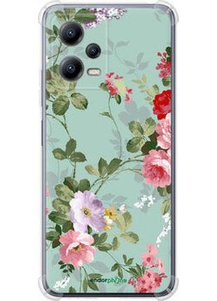 Чехол на xiaomi poco x5 5g цветочные обои 2 "862sp-3016-2448"