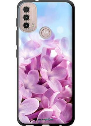 Чехол на motorola e40 сирень "527b-2660-2448"