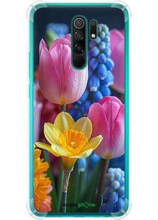 Чехол на xiaomi redmi 9 весенние цветы "6058sp-2019-2448"