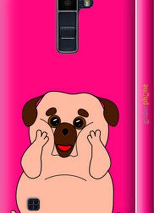 Чохол на lg k10 / k410 веселий мопс "4908m-349-2448"