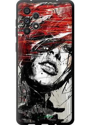 Чехол на samsung galaxy a73 a736b лицо девушки "1162b-2586-2448"