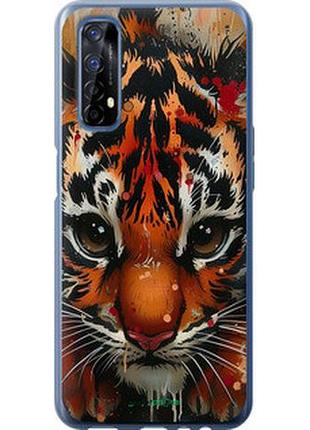 Чехол на realme 7 mini tiger "6052u-2081-2448"