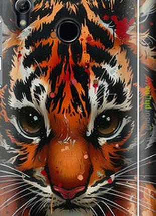 Чехол на huawei honor 10 lite mini tiger "6052m-1618-2448"