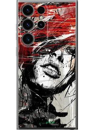 Чехол на samsung galaxy s24 ultra лицо девушки "1162u-3389-2448"