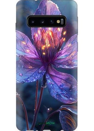 Чехол на samsung galaxy s10 магический цветок "6038sp-1640-2448"