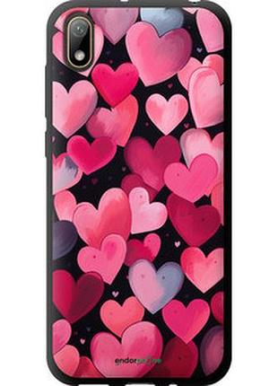 Чехол на huawei y5 2019 сердечки 4 "5662b-1695-2448"