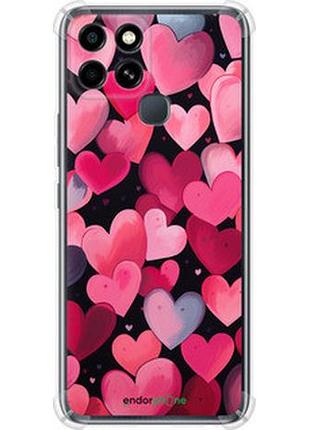 Чехол на infinix smart 6 сердечки 4 "5662sp-2758-2448"