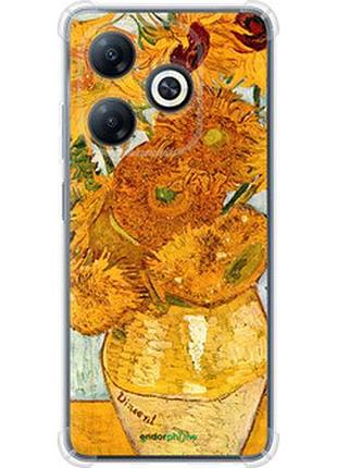 Чехол на tecno spark 20c bg7n винсент ван гог. подсолнухи "162sp-3627-2448"