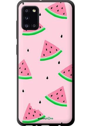 Чехол на samsung galaxy a31 a315f розовый арбуз "4314b-1908-2448"