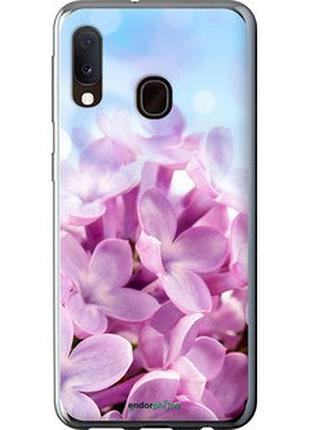 Чехол на samsung galaxy a20e a202f сирень "527u-1709-2448"