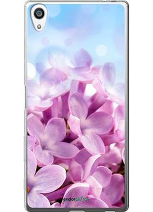 Чехол на sony xperia z5 premium e6883 сирень "527t-345-2448"