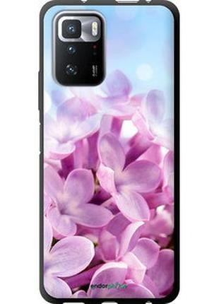 Чехол на xiaomi poco x3 gt сирень "527b-2511-2448"
