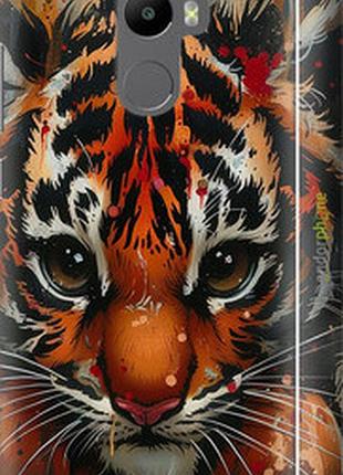Чехол на xiaomi redmi 4 mini tiger "6052m-417-2448"