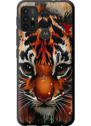 Чехол на motorola moto g10 mini tiger "6052b-2319-2448"