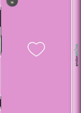 Чехол на sony xperia xa1 plus g3412 сердце 2 "4863m-1129-2448"
