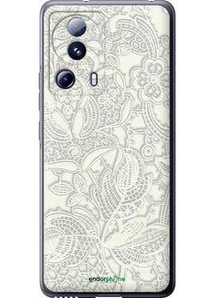 Чохол на xiaomi 13 lite біле мереживо "4383u-3017-2448"