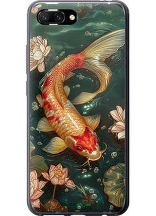 Чехол на huawei honor 10 мелодия лотоса "6106u-1496-2448"