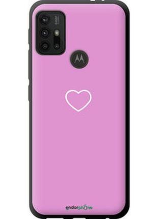 Чехол на motorola moto g10 сердце 2 "4863b-2319-2448"