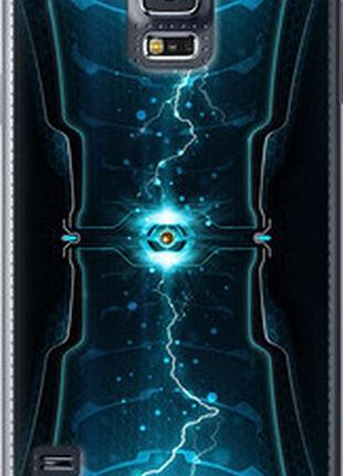Чехол на samsung galaxy s5 duos sm g900fd молнии в цилиндре "120u-62-2448"