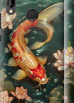 Чехол на huawei p20 lite мелодия лотоса "6106m-1410-2448"