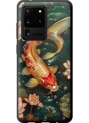 Чехол на samsung galaxy s20 ultra мелодия лотоса "6106b-1831-2448"