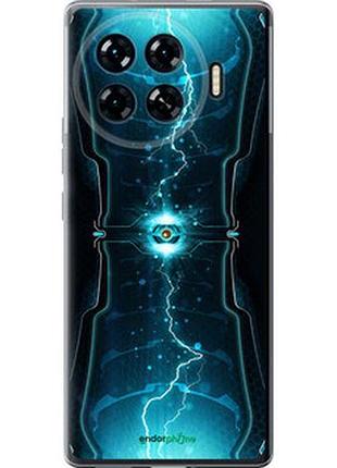 Чехол на tecno spark 20 pro+ молнии в цилиндре "120u-3663-2448"