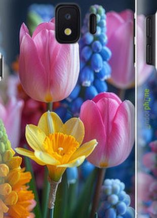Чохол на samsung galaxy j2 core весняні квіти "6058m-1565-2448"