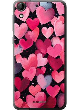 Чехол на htc desire 728g сердечки 4 "5662u-145-2448"