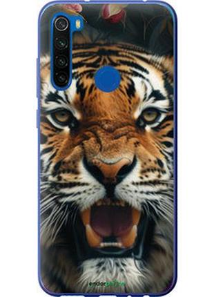Чехол на xiaomi redmi note 8t тигровое величие "6080u-1818-2448"