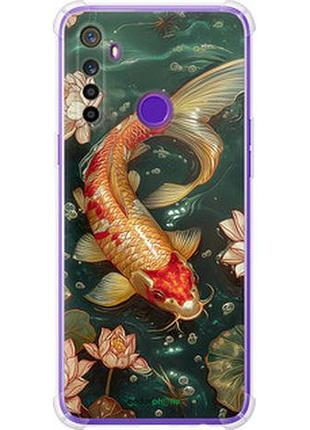 Чехол на realme 5 мелодия лотоса "6106sp-1862-2448"