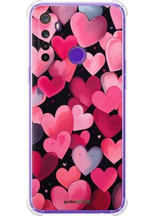 Чехол на realme 5 сердечки 4 "5662sp-1862-2448"