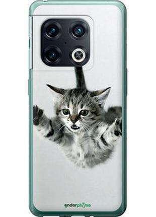 Чехол на oneplus 10 pro летящий котёнок "2322u-2588-2448"