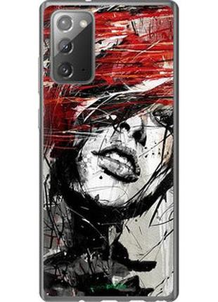 Чохол на samsung galaxy note 20 обличчя дівчини "1162t-2036-2448"