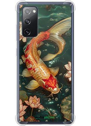 Чехол на samsung galaxy s20 fe g780f мелодия лотоса "6106sp-2075-2448"