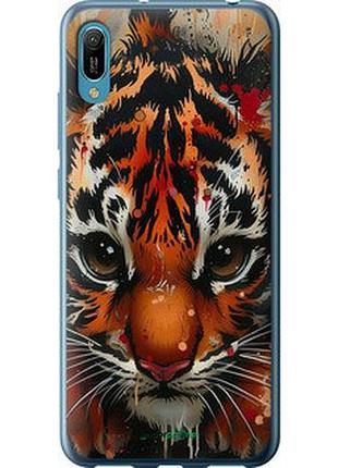 Чехол на huawei y6 2019 mini tiger "6052u-1666-2448"