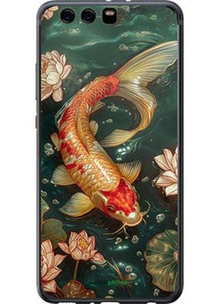 Чехол на huawei p10 plus мелодия лотоса "6106t-963-2448"