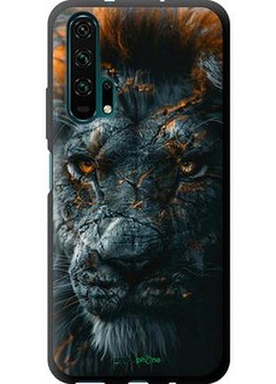 Чехол на huawei honor 20 pro пламенный лев "6153b-1702-2448"