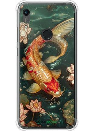Чехол на huawei honor 8a мелодия лотоса "6106sp-1635-2448"