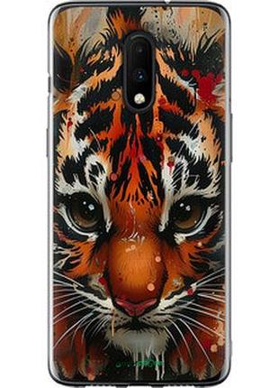 Чехол на oneplus 7 mini tiger "6052u-1740-2448"